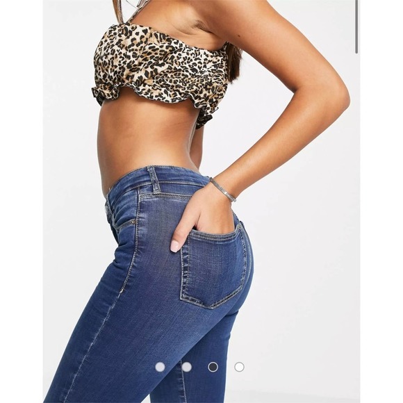 Mid Rise Moto Skinny Jeans - Picture 2 of 12